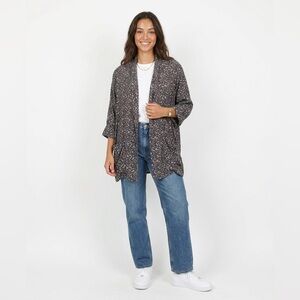NWT American Vintage Floral Shawl Collar Blazer XS/S (Oversized like L)